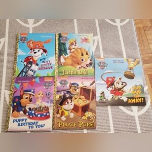 Paw Patrol books set of 6